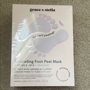 3/$10 Grace & Stella Lavender Foot Peel Mask